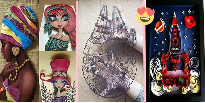 Paraya Çevrilebilecek Bir Hobi; Kağıt Sanatıyla Yapılmış Ufkunuzu Açacak 25 Örnek