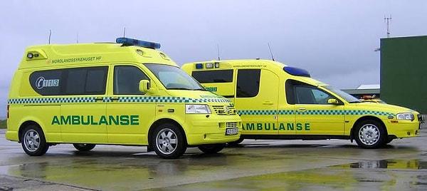 8. Ambulansı her şey için arayamazsınız.