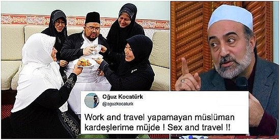 'Erkeklerin Birden Fazla Şehirde Karısı Olabilir' Diyen İlahiyatçı Metresliği Meşrulaştırdığı Gerekçesiyle Tepkilerin Odağında