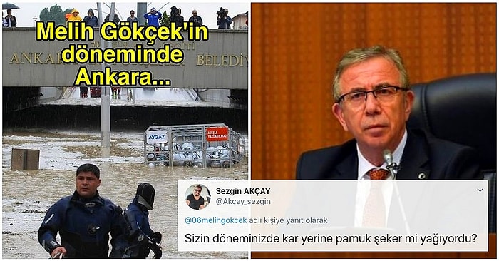 Melih Gökçek Yoğun Kar Yağışı Nedeniyle Sıkıntı Yaşanan Ankara'da Mansur Yavaş'ı ve CHP'yi Eleştirdi, Ortalık Karıştı!