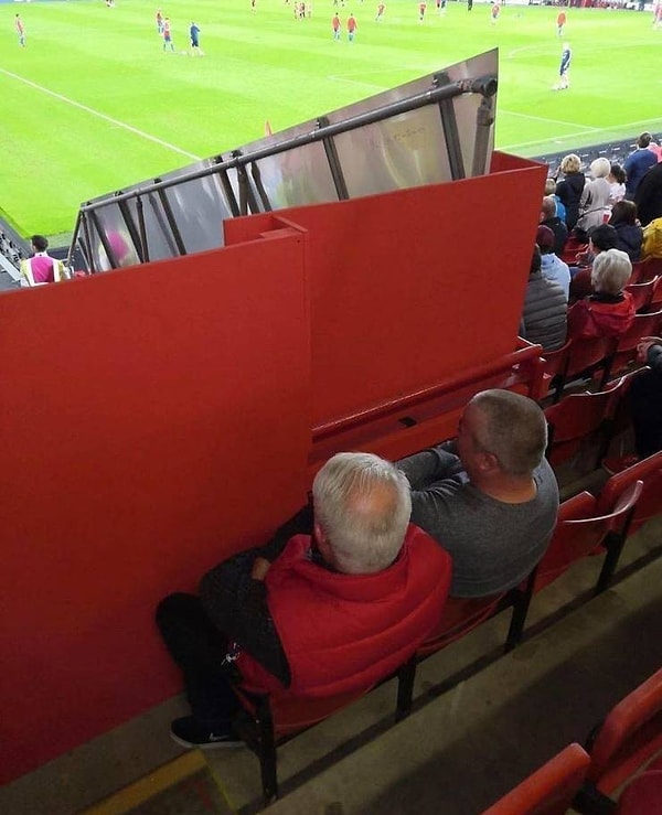 10. Хороший вид и матч увлекательный