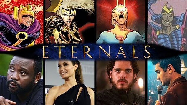 Film bu yılın Kasım ayında vizyona girecek. Oyuncu kadrosunda ise Angelina Jolie, Richard Madden, Kit Harington, Kumail Nanjiani, Salma Hayek ve Brian Tyree Henry gibi isimler yer alıyor.