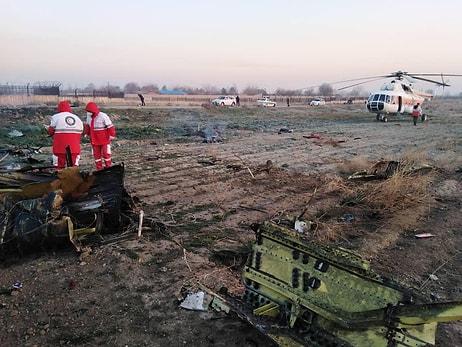 İran'da Ukrayna Havayollarına Ait Yolcu Uçağı Düştü: 176 Kişi Hayatını Kaybetti