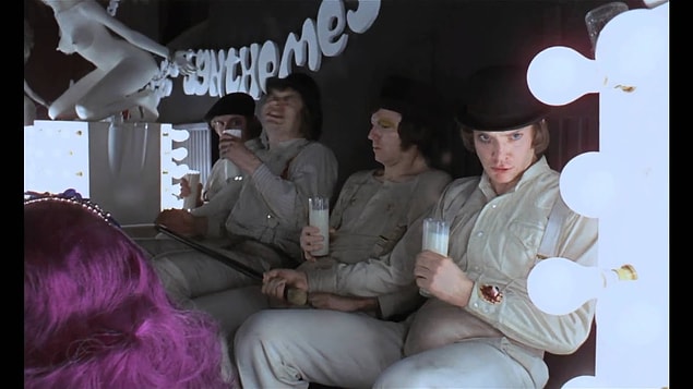 8. Otomatik Portakal (1971) A Clockwork Orange