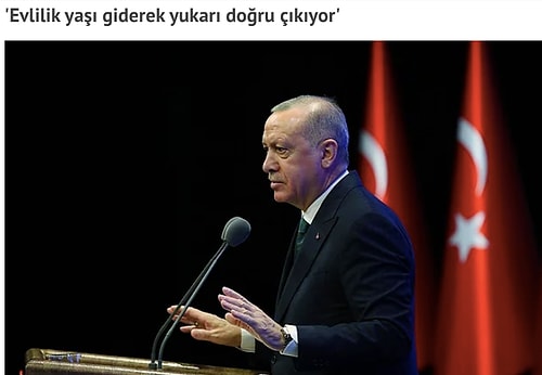 Erdoğan'ın Evlenmeyen Gençler Hakkındaki Sözlerine Twitter'dan Yanıt Geldi #EvlenmiyoruzÇünkü