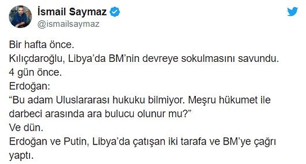 Erdoğan'a sosyal medyadan da eleştiriler geldi...