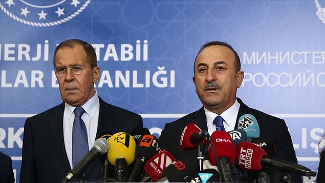 Ortak metin Çavuşoğlu ve Rus mevkidaşı Lavrov tarafından duyuruldu