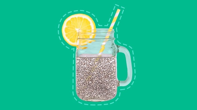 1. Chia + su + limon + bal