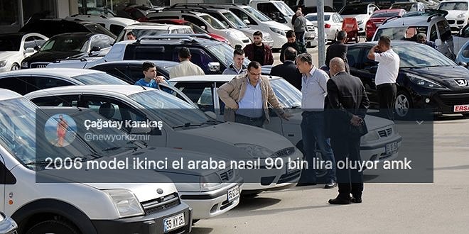 İkinci El Araba Piyasasının Mars'a Çıkması Nedeniyle Sosyal Medyada Gösterilen Haklı Tepkiler