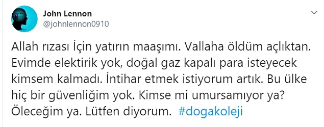 Maaşının ödenmesini isteyen bir kişi yaşadıklarını şöyle paylaştı 👇