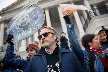 Joaquin Phoenix, İklim Değişikliği Eyleminde Gözaltına Alındı