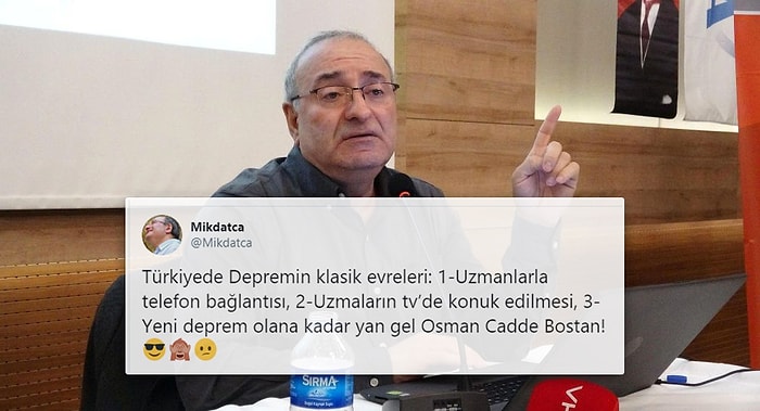 Afet Uzmanı Mikdat Kadıoğlu: 'Yeni Deprem Olana Kadar Yan Gel Osman Caddebostan!'