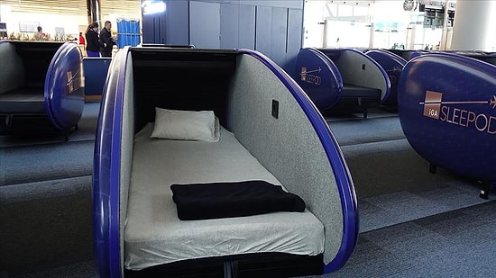 İstanbul Havalimanı'nda Uyku Kabini Hizmeti Başladı: Bir Saat Kestirmek İsteyen 72 TL Ödeyecek