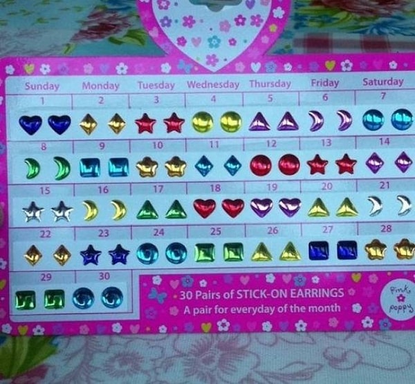 13. Девушки, а у вас были такие сережки?