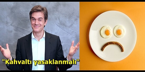 Dünyaca Ünlü Doktor Mehmet Öz "Kahvaltı Yasaklanmalı" Dedi Sosyal Medyadan Tepkiler Gecikmedi