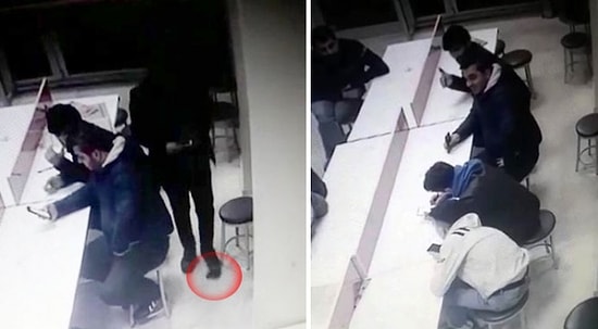 Yere Düşen Cüzdanı Çalmak İçin 40 Takla Atan Hırsızların O Anları!