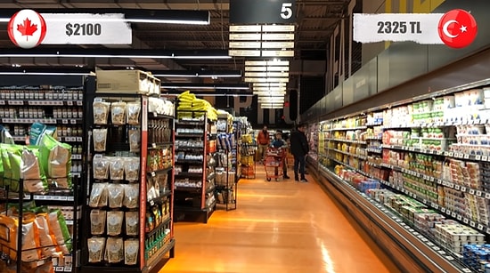 Kanada ve Türkiye'de Asgari Ücret Karşılaştırması: Aynı Ürünlerden İki Ülkede Ne Kadar Alınabiliyor?