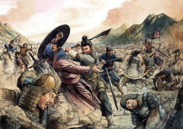 751 yılında Arapların, Talas Ovası'nda ezeli rakipleri Çin'le yaptıkları savaştı bu.