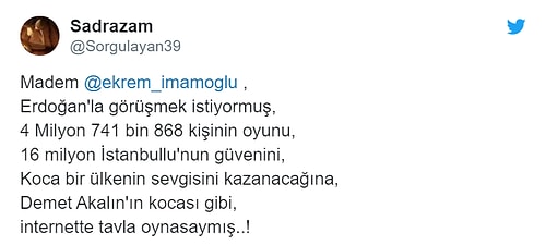 Saymaz’ın ‘Demet Akalı Randevu Aldı, İmamoğlu Alamadı’ Çıkışına Profesörden Yanıt: 'Önemli Bir Sanatçı'