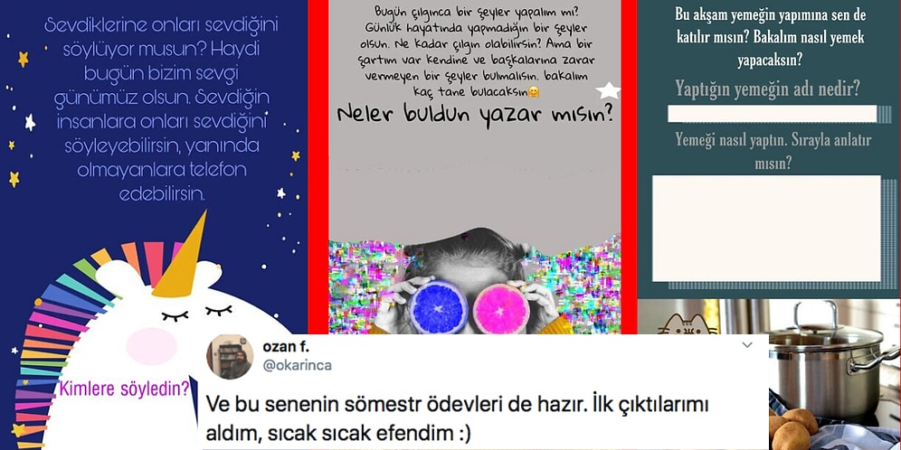 Büyüklerin Kıskanacağı Küçüklerin de Severek Yapacağı Ozan Öğretmenin Öğrencileri için Hazırladığı Eğlenceli Ödevler