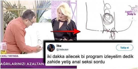 Zahide Yetiş'in Programda Anal İlişkiyle İlgili Sorduğu Soru Ortalıkta Resmen Bomba Etkisi Yarattı
