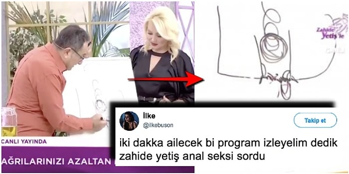 Zahide Yetiş'in Programda Anal İlişkiyle İlgili Sorduğu Soru Ortalıkta Resmen Bomba Etkisi Yarattı