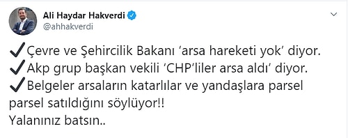 AKP'li Vekilden Kanal İstanbul İddiası: 'CHP'liler Güzergah Boyunca Çok Ciddi Arsalar Aldı'