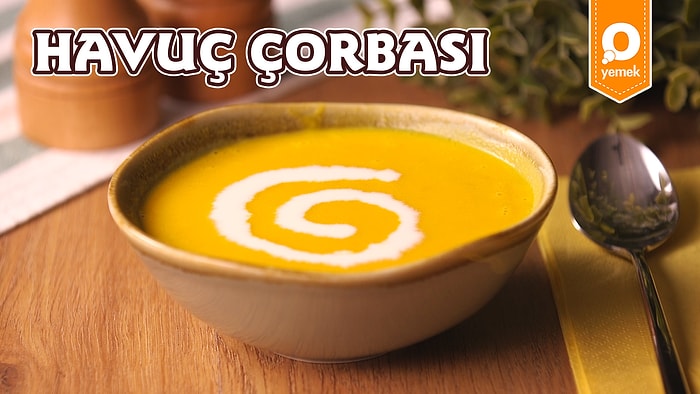 İçinizi Isıtacak Vitamin Deposu Nefis Tarif: Havuç Çorbası! Havuç Çorbası Nasıl Yapılır?