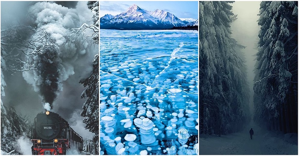 Donmuş Bir Peri Ülkesindeymiş Gibi Hissedeceğiniz Kışın Büyüsünü Bambaşka Açıdan Gösteren 17 Fotoğraf