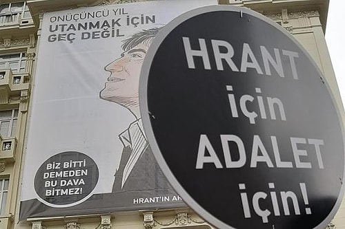 13 Yılıdır Adalet Aranıyor: Hrant Dink Vurulduğu Yerde Anılıyor