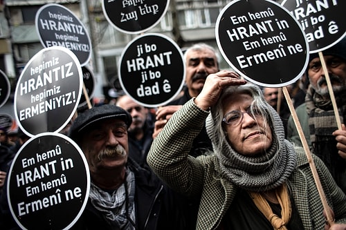 13 Yıl Oldu: Hrant Dink Vurulduğu Yerde Anıldı