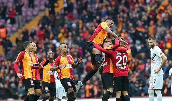 Bu sonucun ardından Galatasaray 30 puana yükselirken, Yukatel Denizlispor ise 22 puanda kaldı.