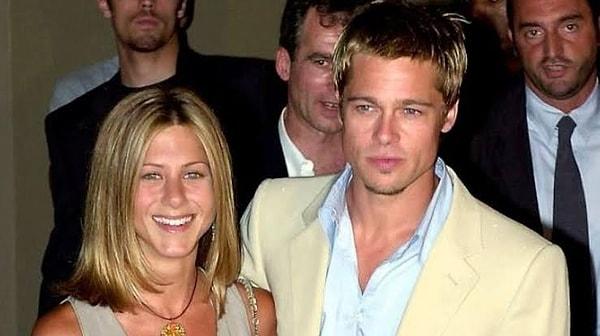 Brad Pitt ve Jennifer Aniston 2000 yılında evlenip, beş sene sonra boşanmışlardı.