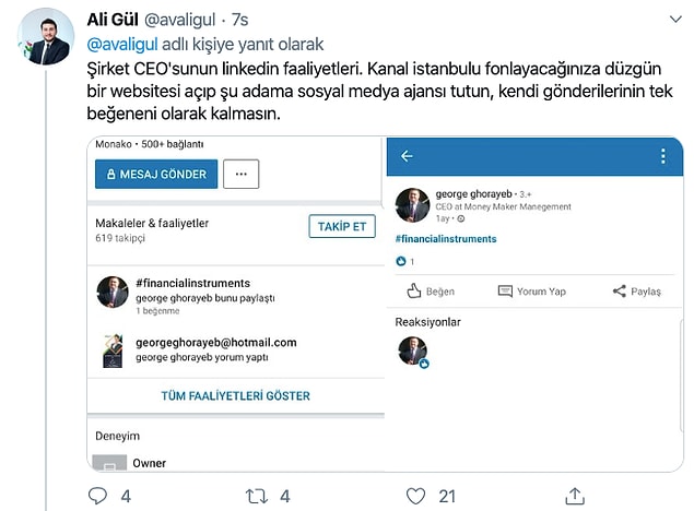 Ancak firmanın bıraktığı izlenim pek de kurumsal değil.