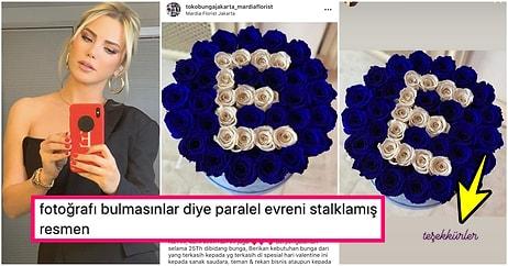 Ece Erken İnternet'ten Bulduğu Çiçek Fotoğrafını Kendisine Gelmiş Gibi Paylaşınca, Twitter Aleminin Diline Düştü