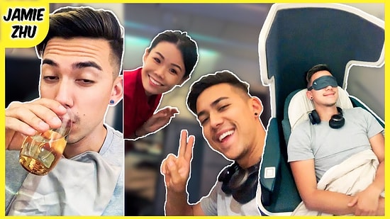 Ayağı Kırık Numarası Yaparak Business Class'ta Bedavaya Uçan YouTuber!