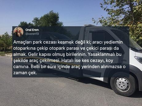 İstanbul'daki Çekicilerin Acımasız 'Hassas Araç Çekme Yöntemleri' ve Davranışları Sosyal Medyanın Gündeminde