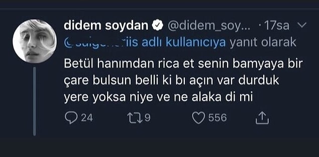 Yapıştırıyor cevabını! 😂