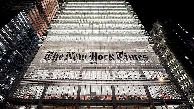 New York Times pazar baskıları için 75.000 ağaç kesiliyor.