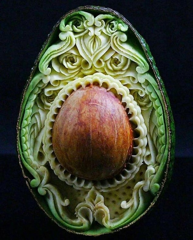 10. Avokado sanatı ❤️