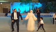 Damat, Gelin ve Çocuklarından Düğünde Muhteşem Koreografi!