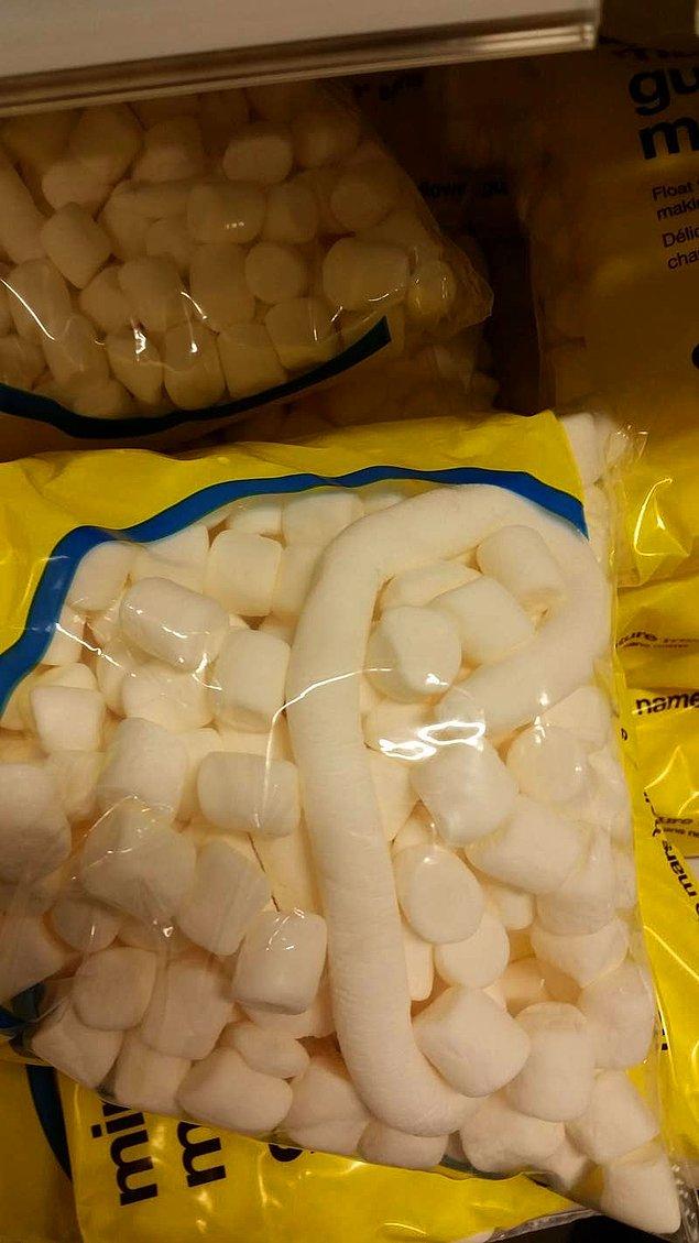 9. Uzun upuzun marshmallow.