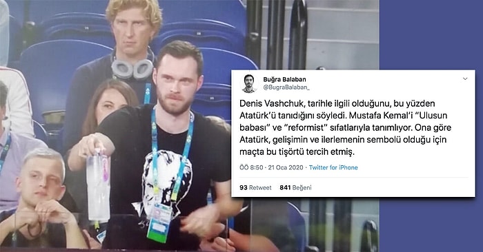 Avustralya Açık Tenis Turnuvası'ndaki Atatürk Tişörtlü Kondisyonerin Sırrı Çözüldü!