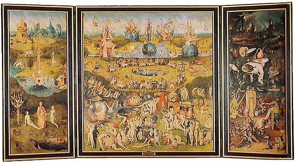 8. Bosch- The Garden of Delights tablosunun en çok hangi kısmı ilgi çekti?