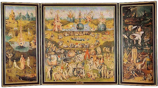 8. Bosch- The Garden of Delights tablosunun en çok hangi kısmı ilgi çekti?