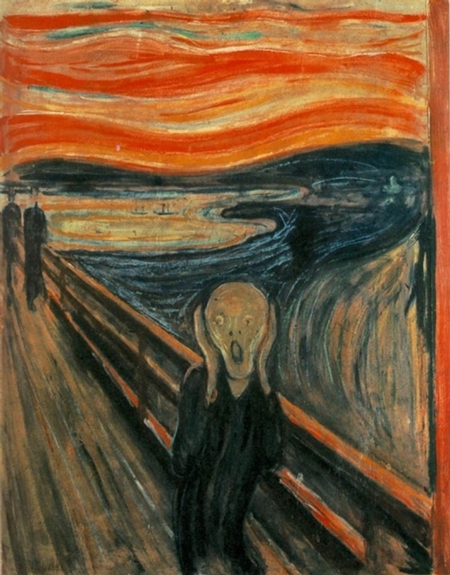 10. Ve son olarak Edward Munch'ın 'Çığlık' adlı eseri sizi ne derece rahatsız ediyor? ( En az 1 en fazla 5 olarak cevapla)
