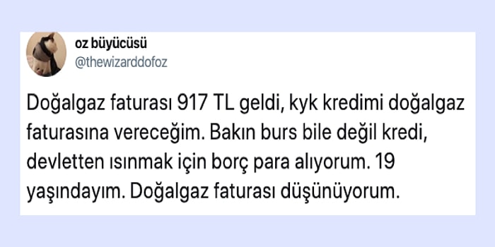 Artan Doğalgaz Faturaları Sonrası Duygulara Tercüman Olan Paylaşımlar