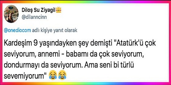 Kardeşleriyle Yaşadıkları En Acayip Diyalogları Paylaşarak Bizi Eğlenceli Aile İlişkilerine Ortak Eden Takipçilerimiz
