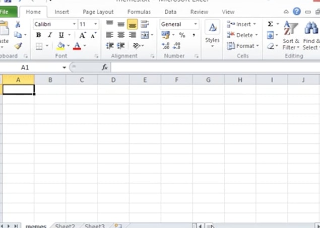 6. Excel kullanarak çalışıyormuş gibi görünebilirsiniz.