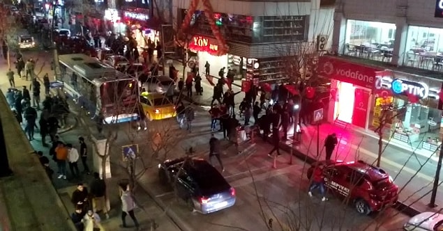 Ajansların bölgeden geçtiği fotoğraflar 📸